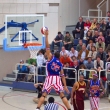 Tiny Lawrence dunk over referee